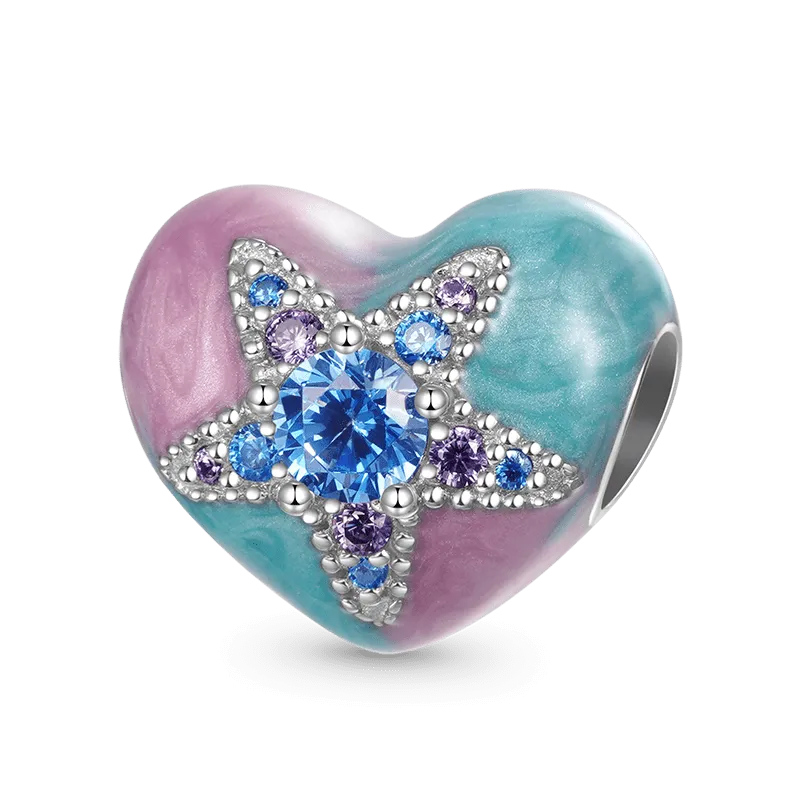 Gnoce Charm Cuore Di Stella Marina