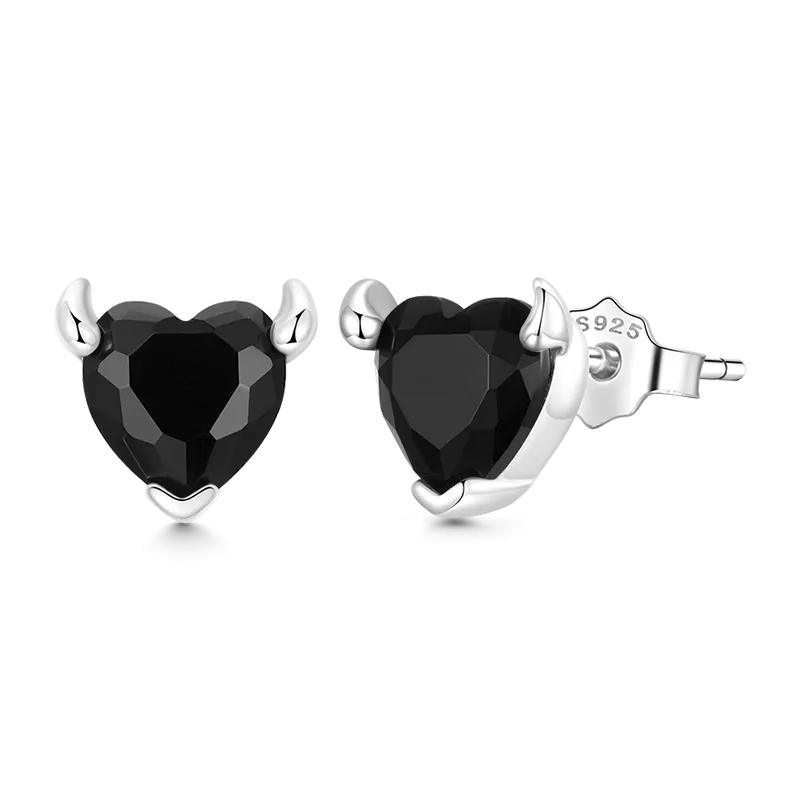 Gnoce Orecchini Diavolo Di Cuori