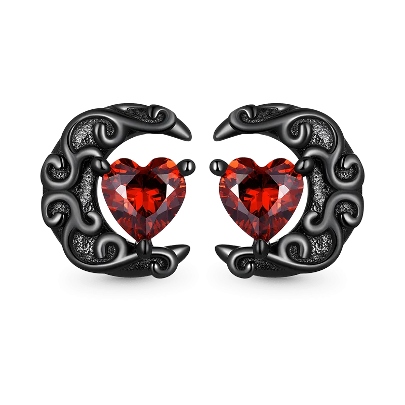 Gnoce Orecchini A Bottone Al Chiaro Di Luna