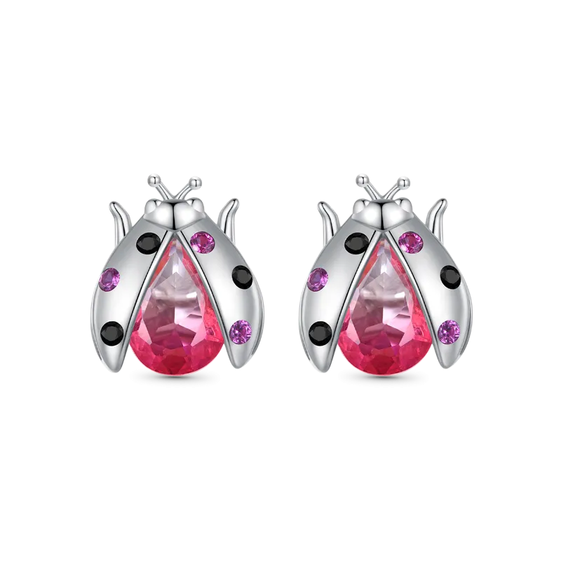 Gnoce Orecchini Coccinella