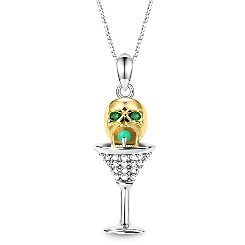 Gnoce Collana Teschio Martini