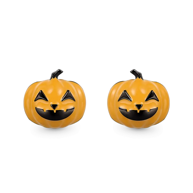 Gnoce Orecchini Di Zucca Halloween