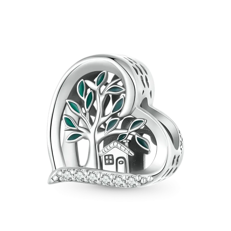 Gnoce Charm Cuore Dell'Albero Genealogico