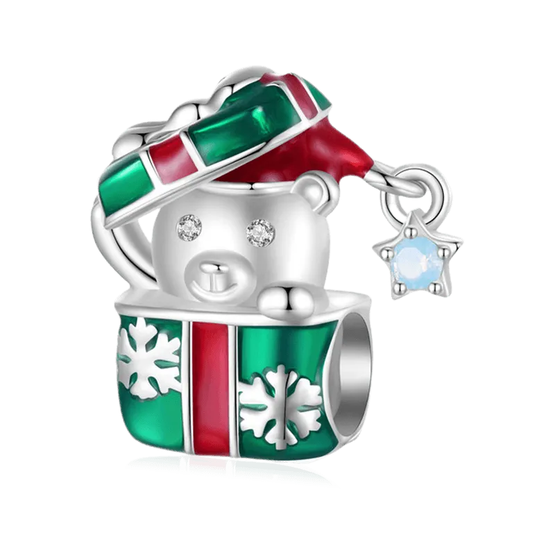 Gnoce Charm Orso Regalo Di Natale