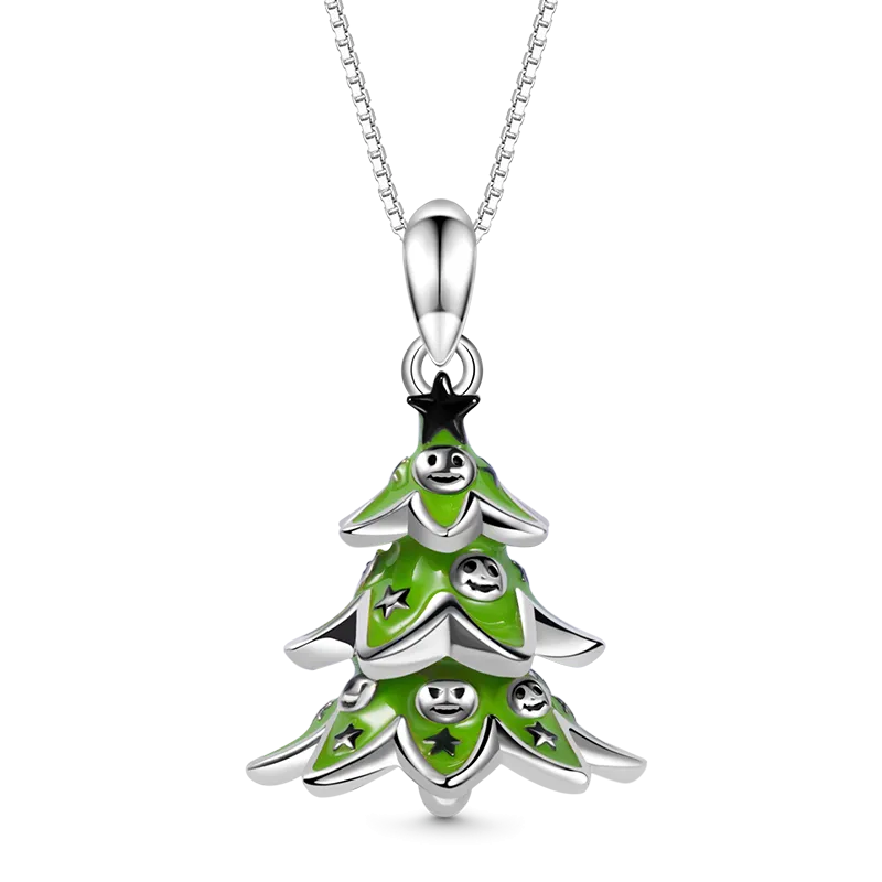 Gnoce Collana Albero Di Natale Con Teschio