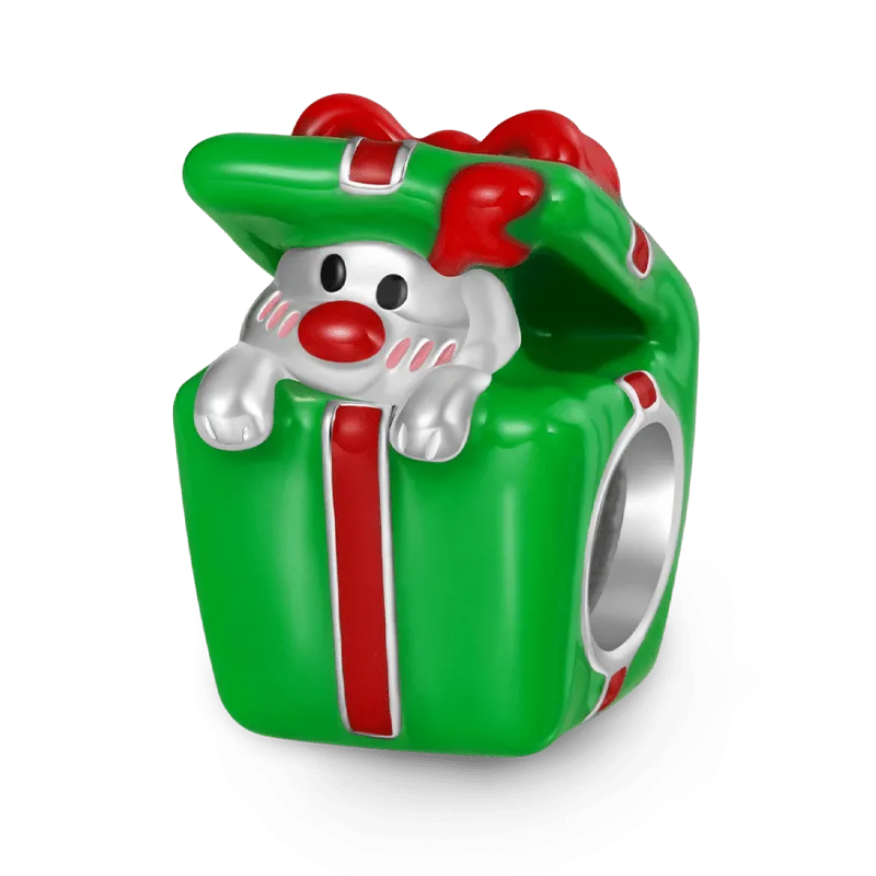 Gnoce Charm Regalo Di Alce Di Natale