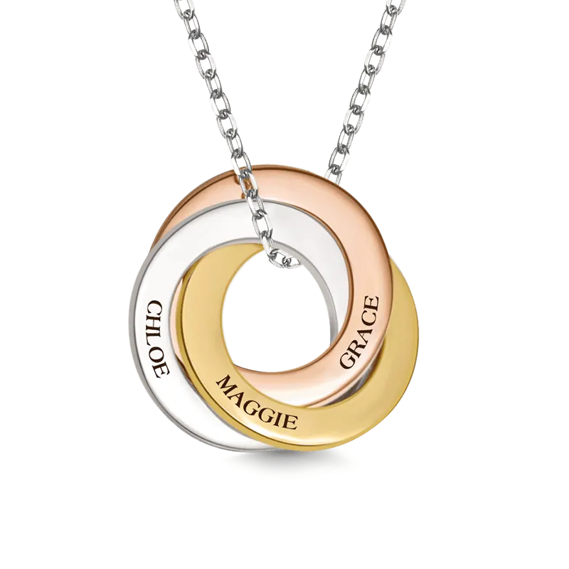 Gnoce Collana Rotonda Nomi Incisi