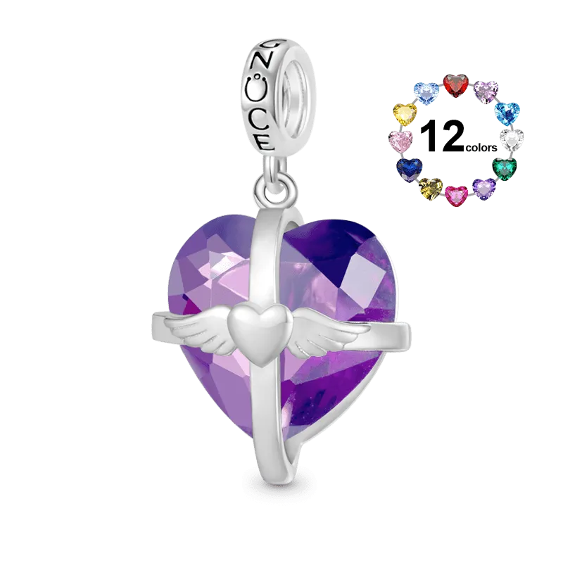 Gnoce Ciondolo Regali A Forma Di Cuore Con Pietra Portafortuna