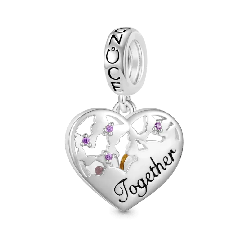 Gnoce Ciondolo Portafortuna Con Farfalla D'Amore