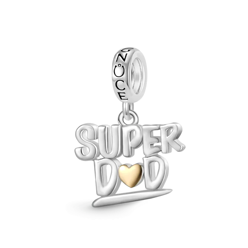 Gnoce Super Dad Ciondolo Alfabeto