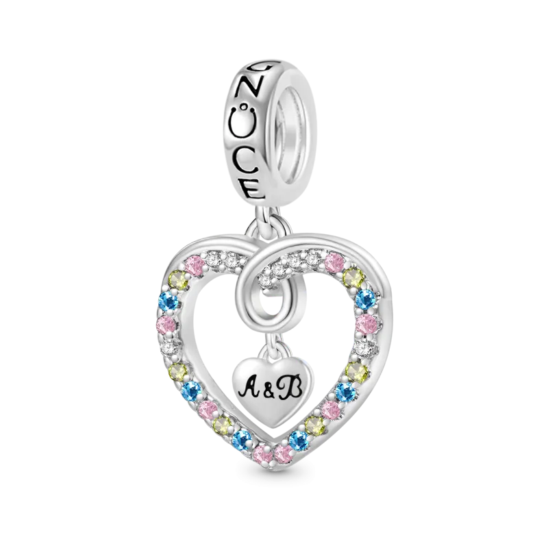 Gnoce Ciondolo Personalizzato Incidibile A Cuore