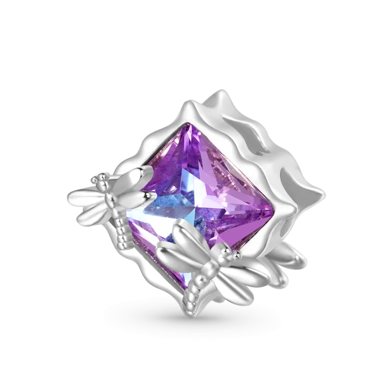 Gnoce Charm Libellula Viola