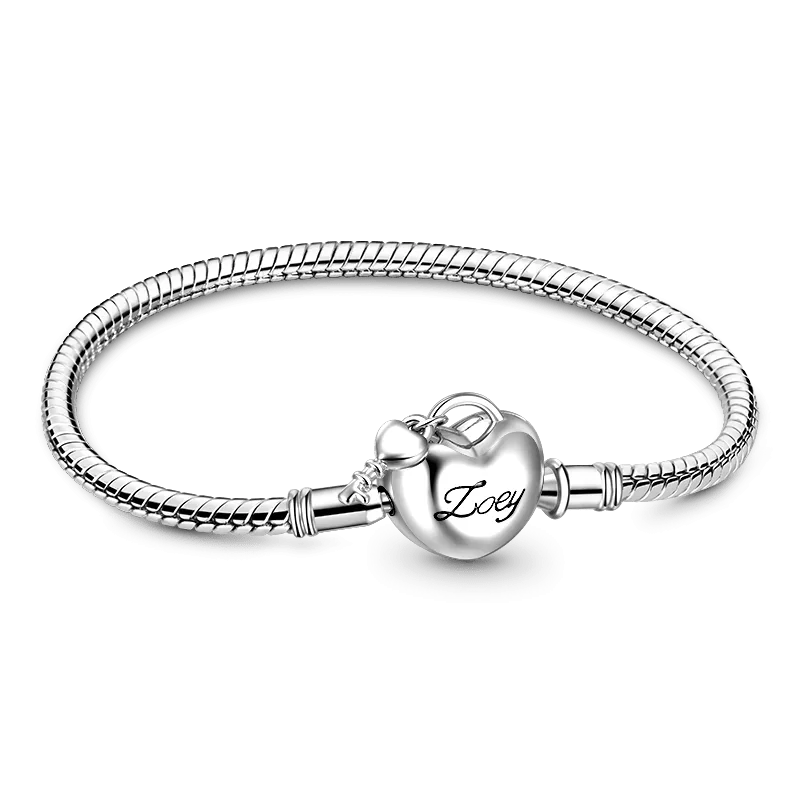 Gnoce Bracciale Basico Catena Del Serpente Cuore Chiave Dell'Amore