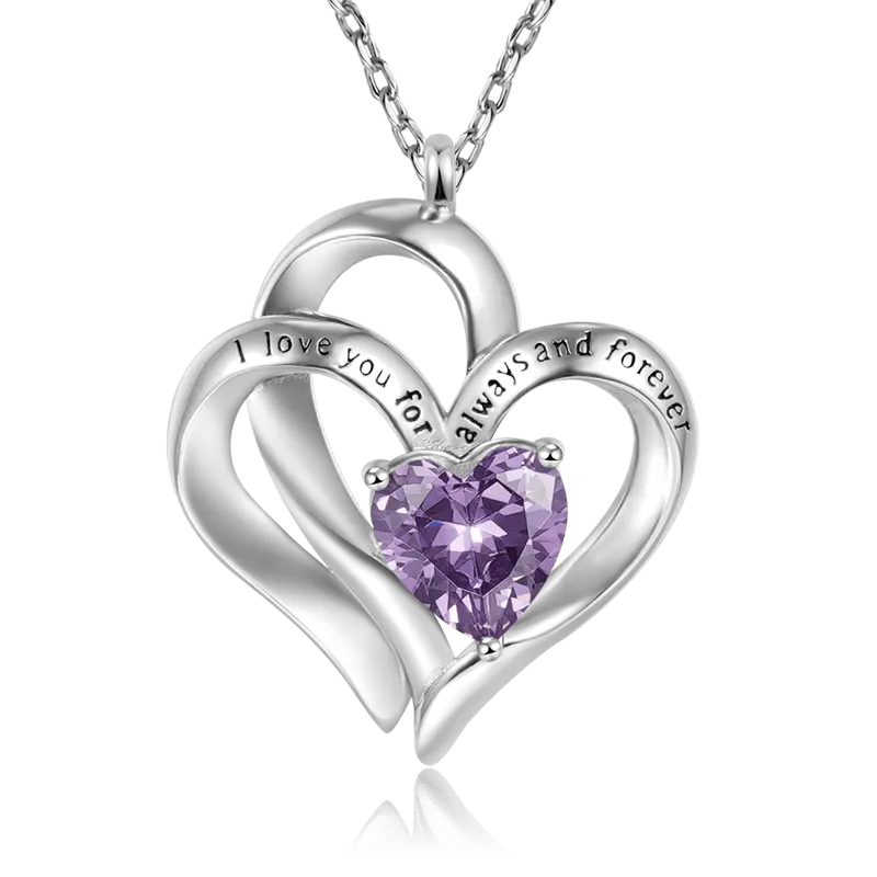 Gnoce "Ti Amo Da Sempre E Per Sempre" Collana Cuore D'Amore