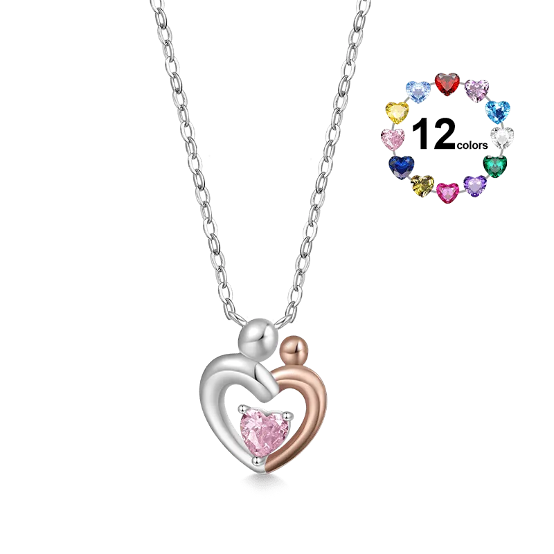 Gnoce Collana Abbracciante Con Pietra Portafortuna