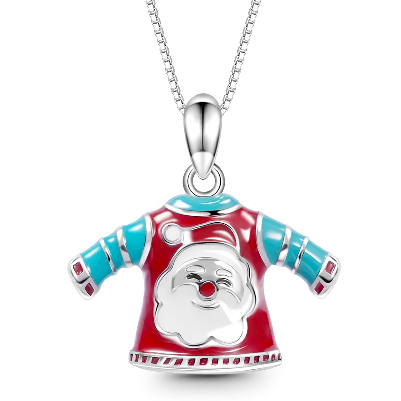 Gnoce Collana Maglietta Di Babbo Natale