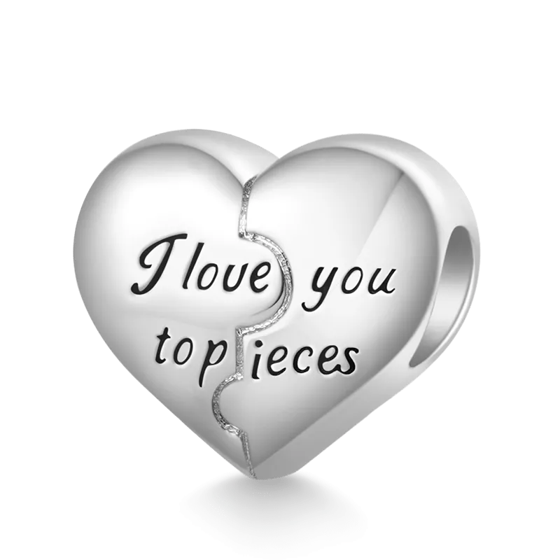 Gnoce “Ti Amo A Pezzi” Ciondolo Incidibile Cuore