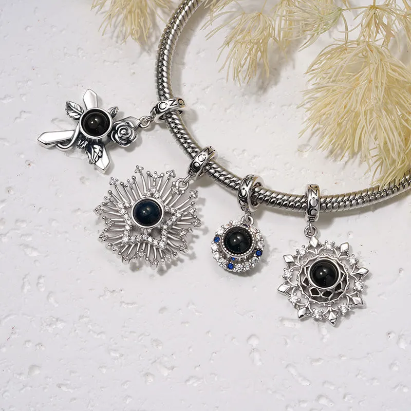 Gnoce Ciondolo Personalizzato Proiezione Foto Stelle