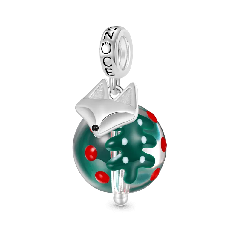 Gnoce Ciondolo Volpe & Albero Di Natale