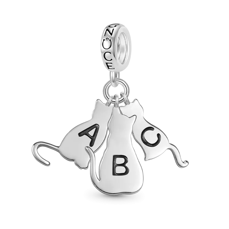 Gnoce Ciondolo Personalizzato Lettere Per Gatti Multi-Animale Domestico