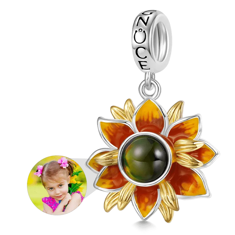 Gnoce Ciondolo Proiezione Personalizzato Foto Proiezione Girasole