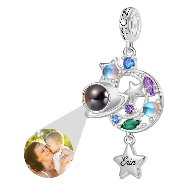 Gnoce Ciondolo Personalizzato Incidibile Proiezione Del Pianeta