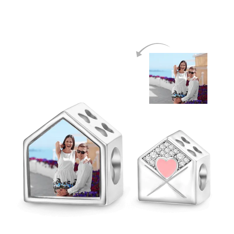 Gnoce Ciondolo Foto Personalizzato Su Busta