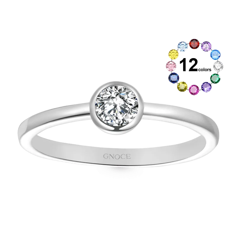 Gnoce Anello Base Della Pietra Portafortuna