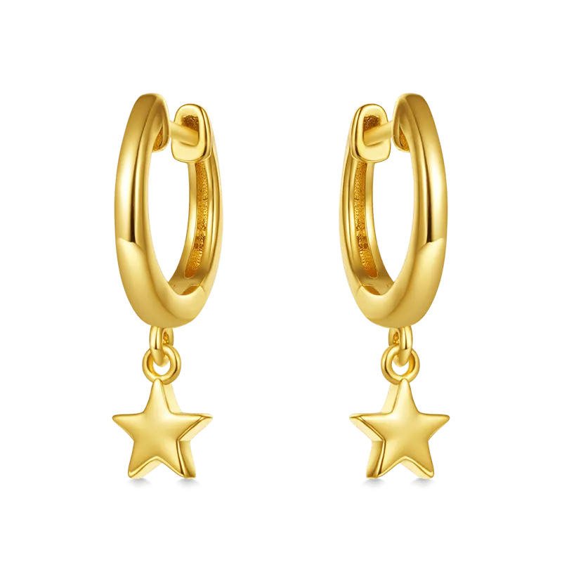 Gnoce Orecchini Pendenti Stella