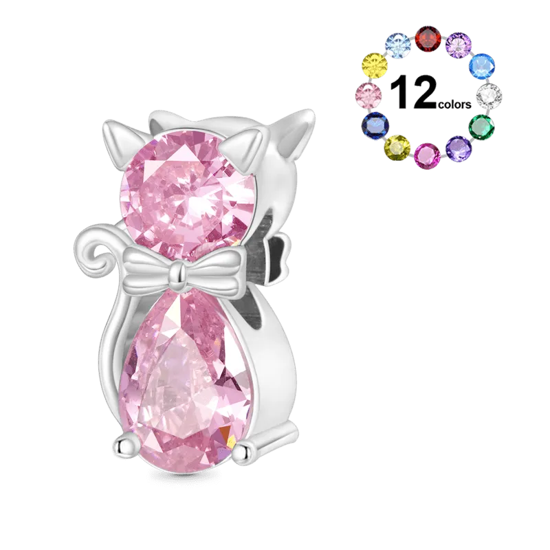 Gnoce Charm Gatto Portafortuna