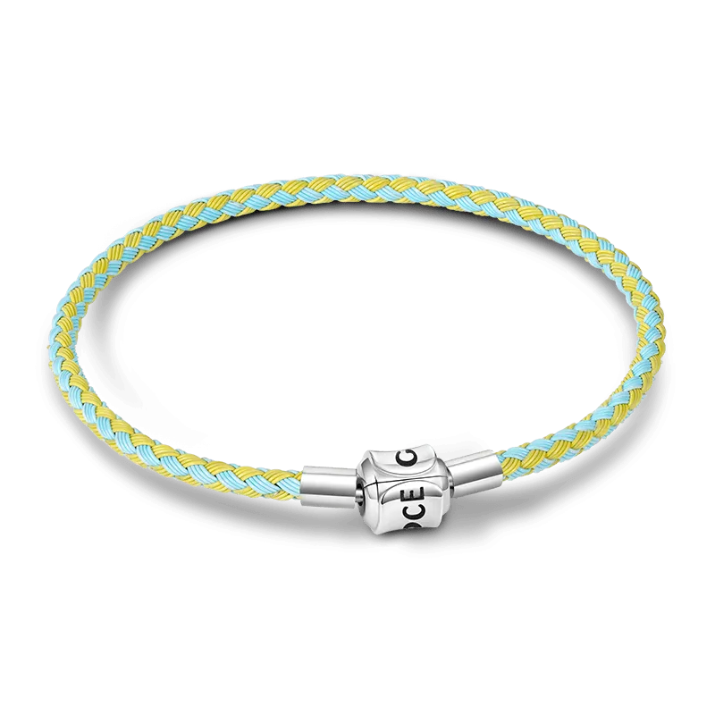 Gnoce Bracciale Base Verde-Blu