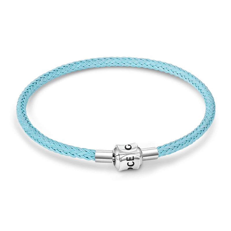 Gnoce Bracciale Basico Azzurro Cielo