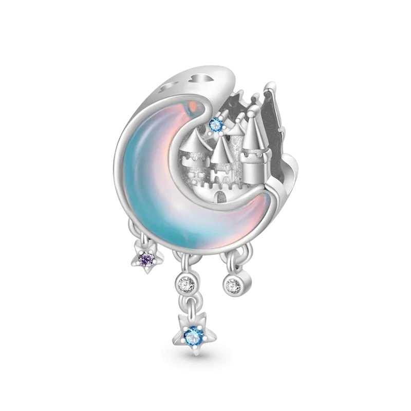 Gnoce Charm Castello Della Luna Blu Piccola Stella