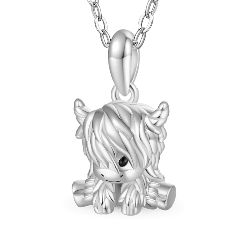 Gnoce Collana Mucca Scozzese Highland Cattle