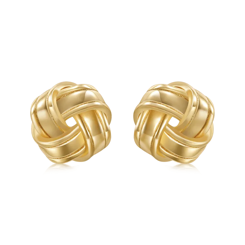 Gnoce Orecchini Nodo D'Amore