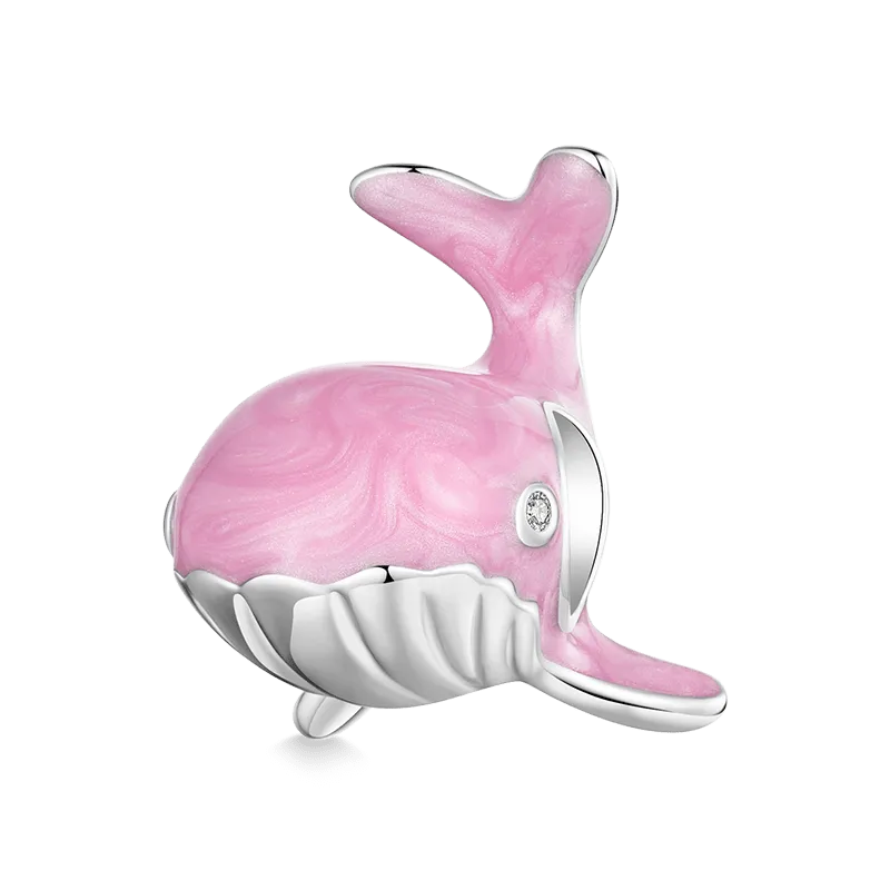 Gnoce Charm Balena Marina Rosa