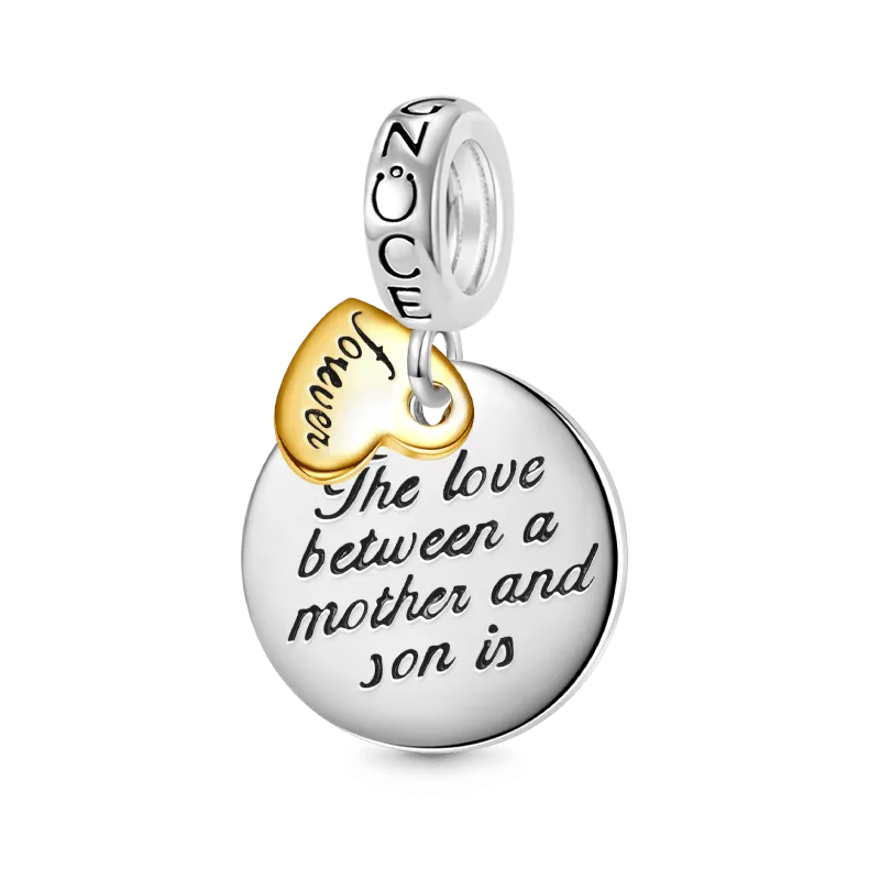 Gnoce Ciondolo Amore Eterno "L'Amore Tra Una Madre E Un Figlio È Per Sempre"