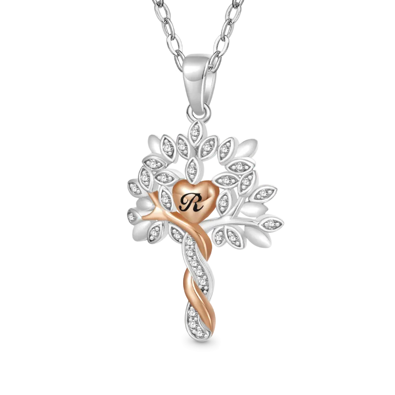 Gnoce Collana Personaizzata Incidibile Albero Della Vita
