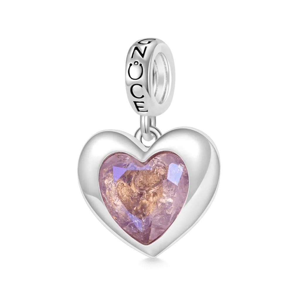 Gnoce Ciondolo Cuore Rosa Potere Della Ragazza