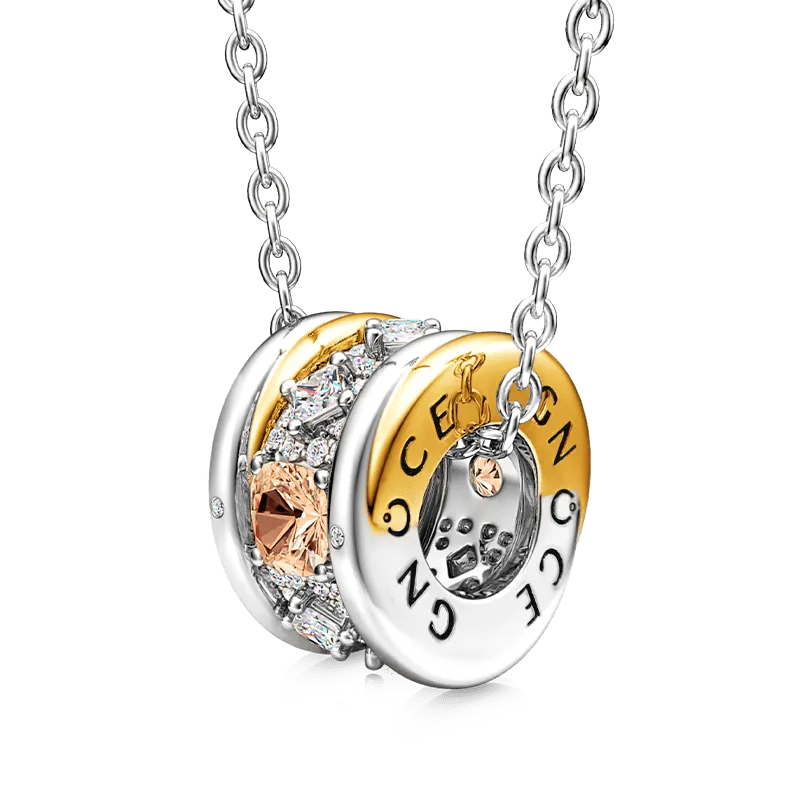 Gnoce Collana Gemma Champagne "My Only"