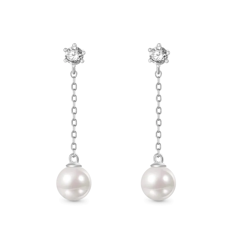 Gnoce Orecchini Con Nappa Di Perle