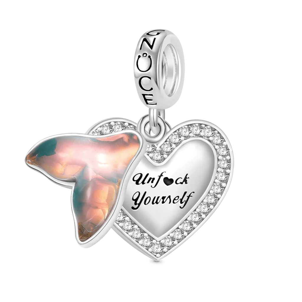 Gnoce Ciondolo Cuore & Coda Di Pesce "Ritrova te stesso"