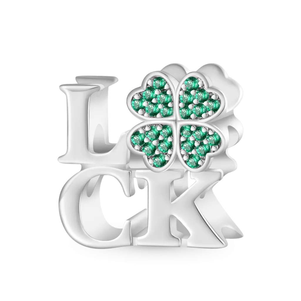 Gnoce Charm Trifoglio Della Fortuna