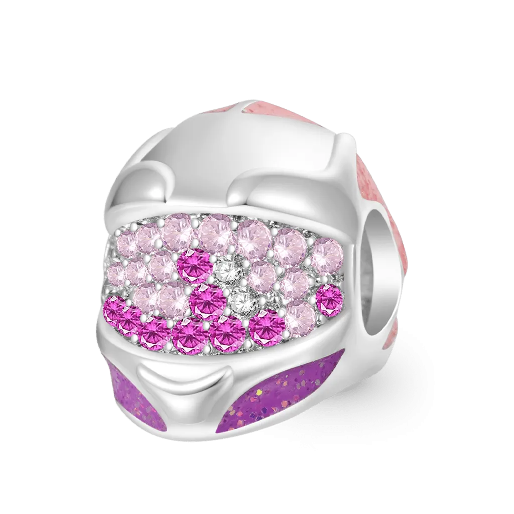 Gnoce Charm Casco Da Motociclista Rosa