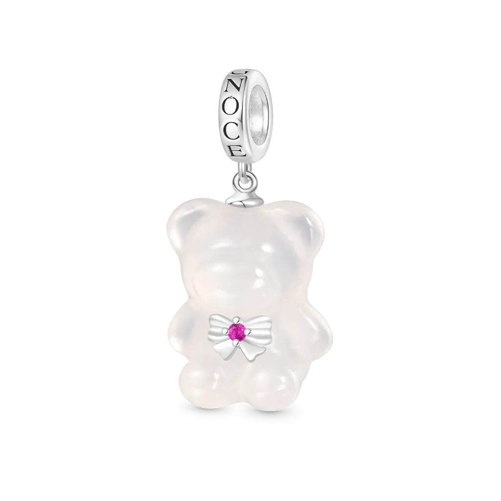 Gnoce Ciondolo Orsetto Gommoso Di Calcedonio