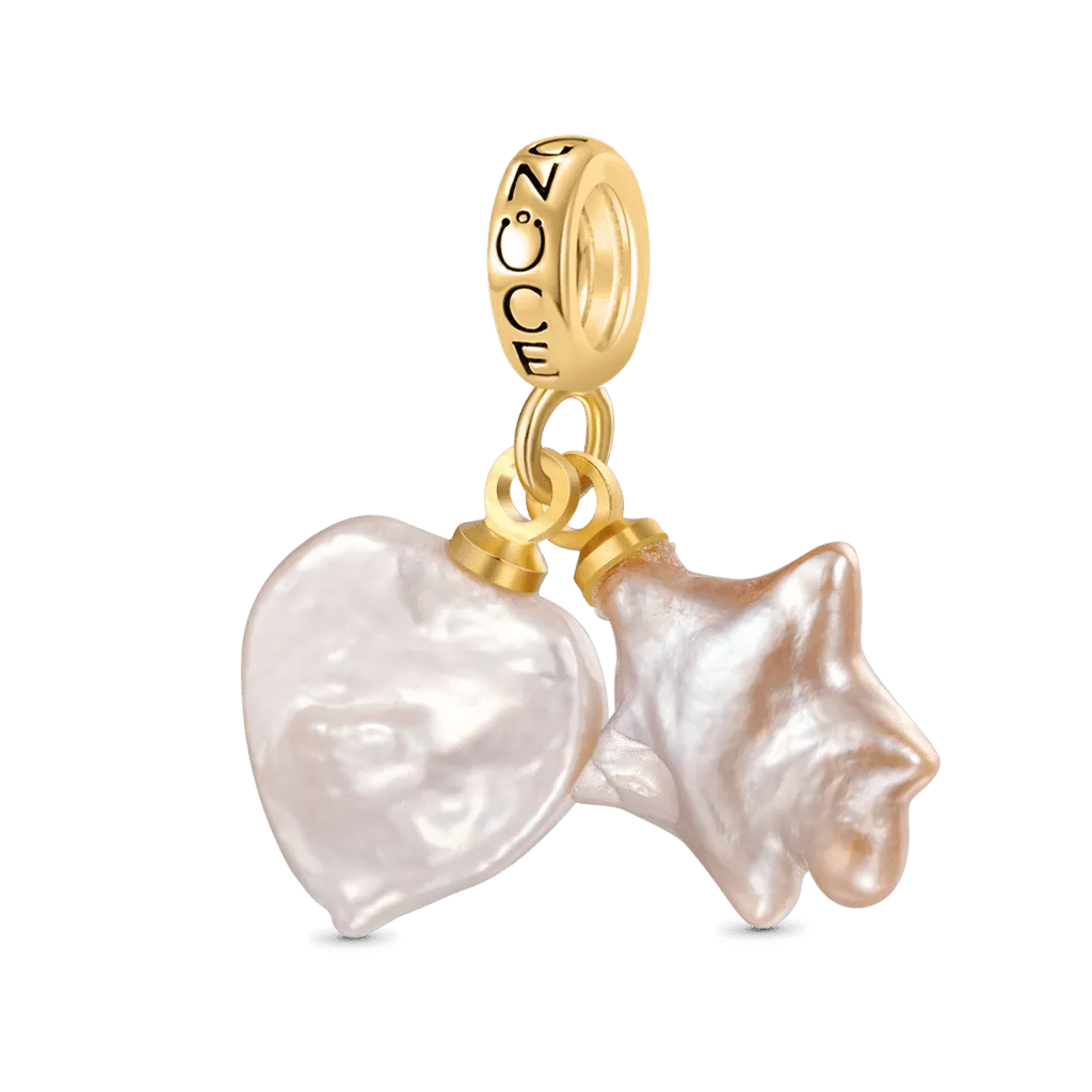 Gnoce Ciondolo Perla Stella Cuore Oceanico