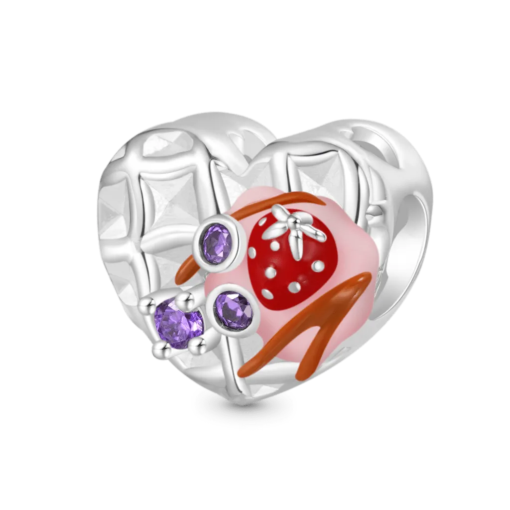 Gnoce Charm Cuore Waffle
