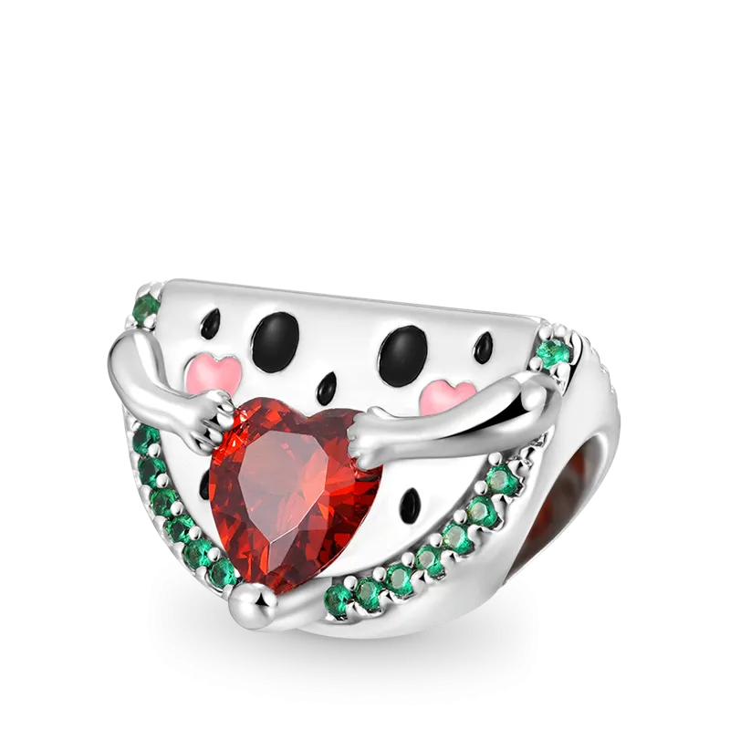 Charm Anguria Abbraccia la Pietra Cuore