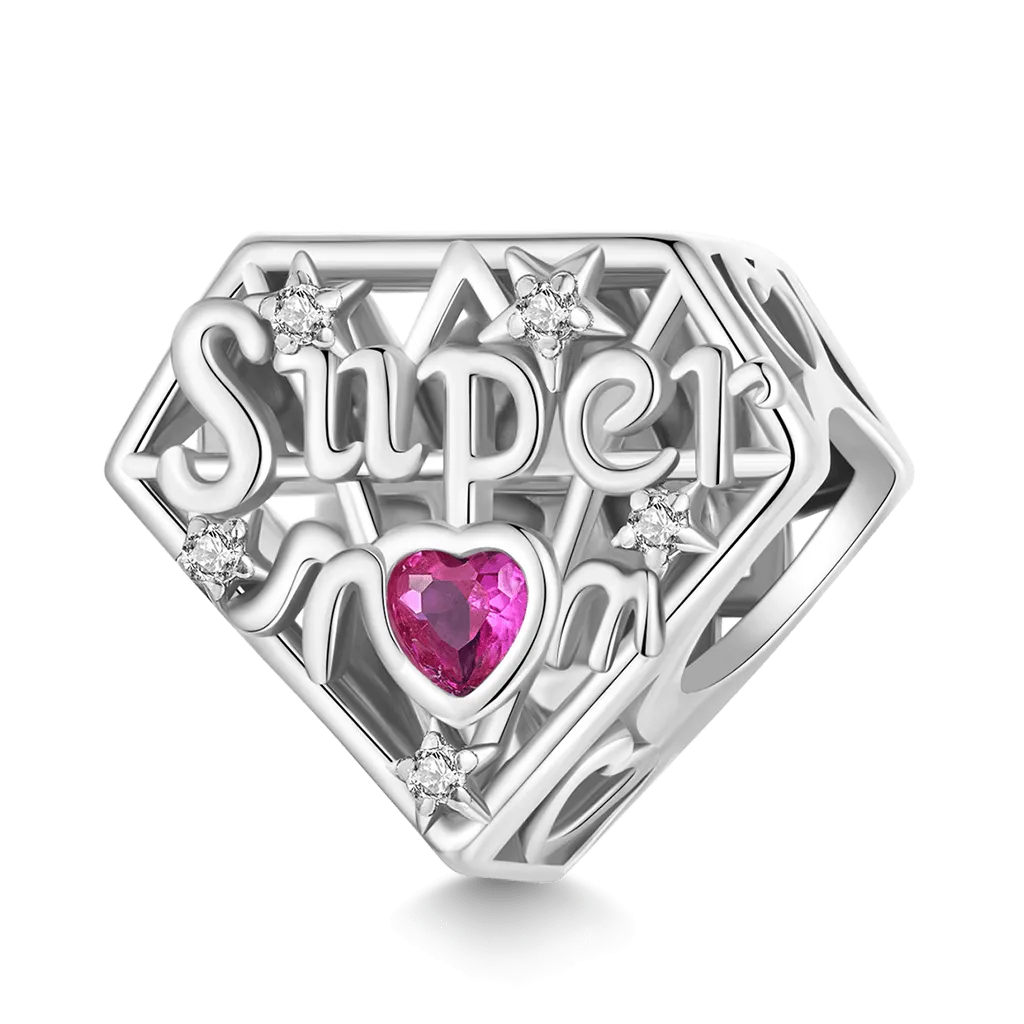 Gnoce Charm Forma A Diamante Super Mamma