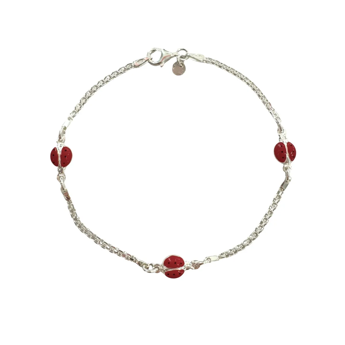 BRACCIALE BABY COCCINELLE ROSSE